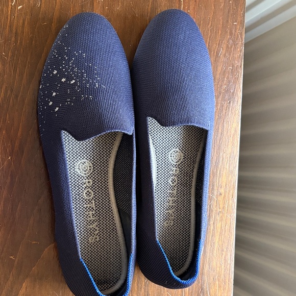 Rothy's Sagittarius Zodiac Women's Navy Blue Loafers - Picture 4 of 9